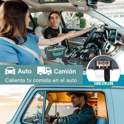 Lonchera Eléctrica Portátil para Auto y Casa | Salvirex
