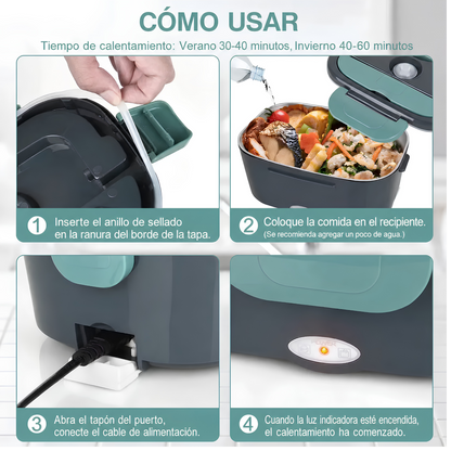 Lonchera Eléctrica Portátil para Auto y Casa | Salvirex