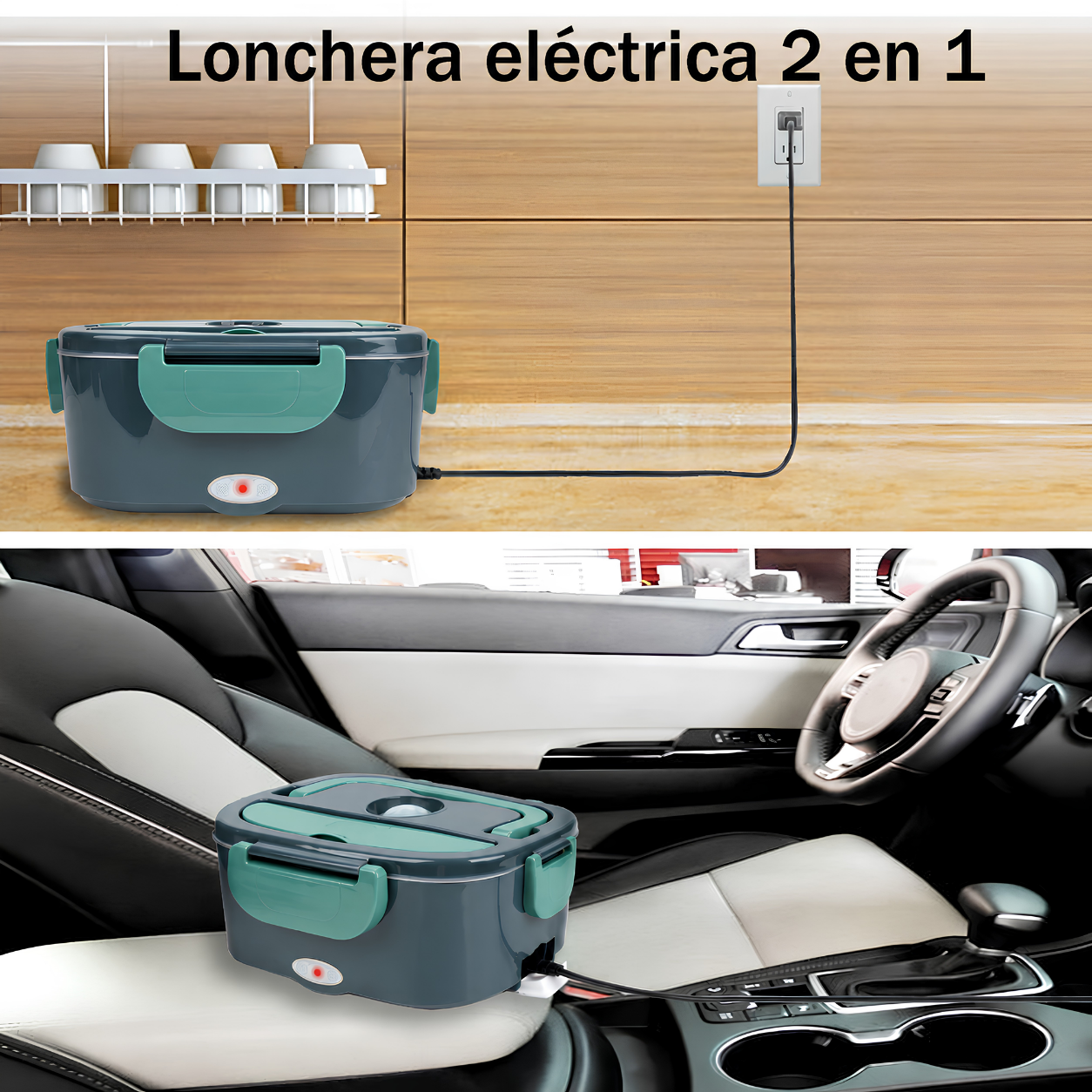 Lonchera Eléctrica Portátil para Auto y Casa | Salvirex